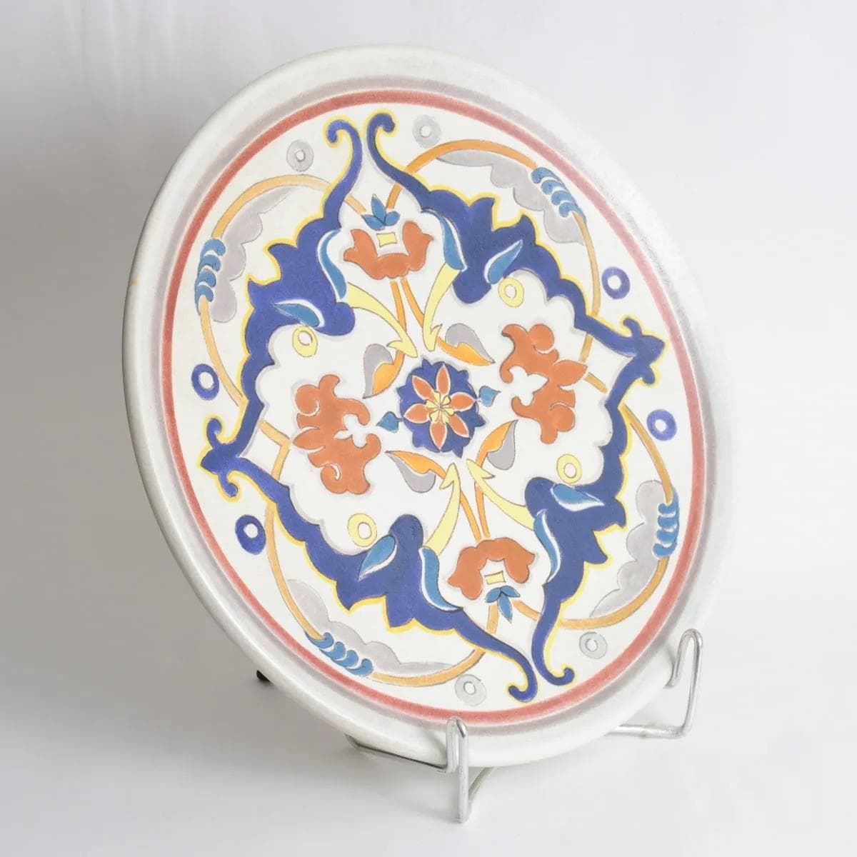 Patera, Giraud Vallauris, multikolor, ceramika, Francja, lata 50. - 162215