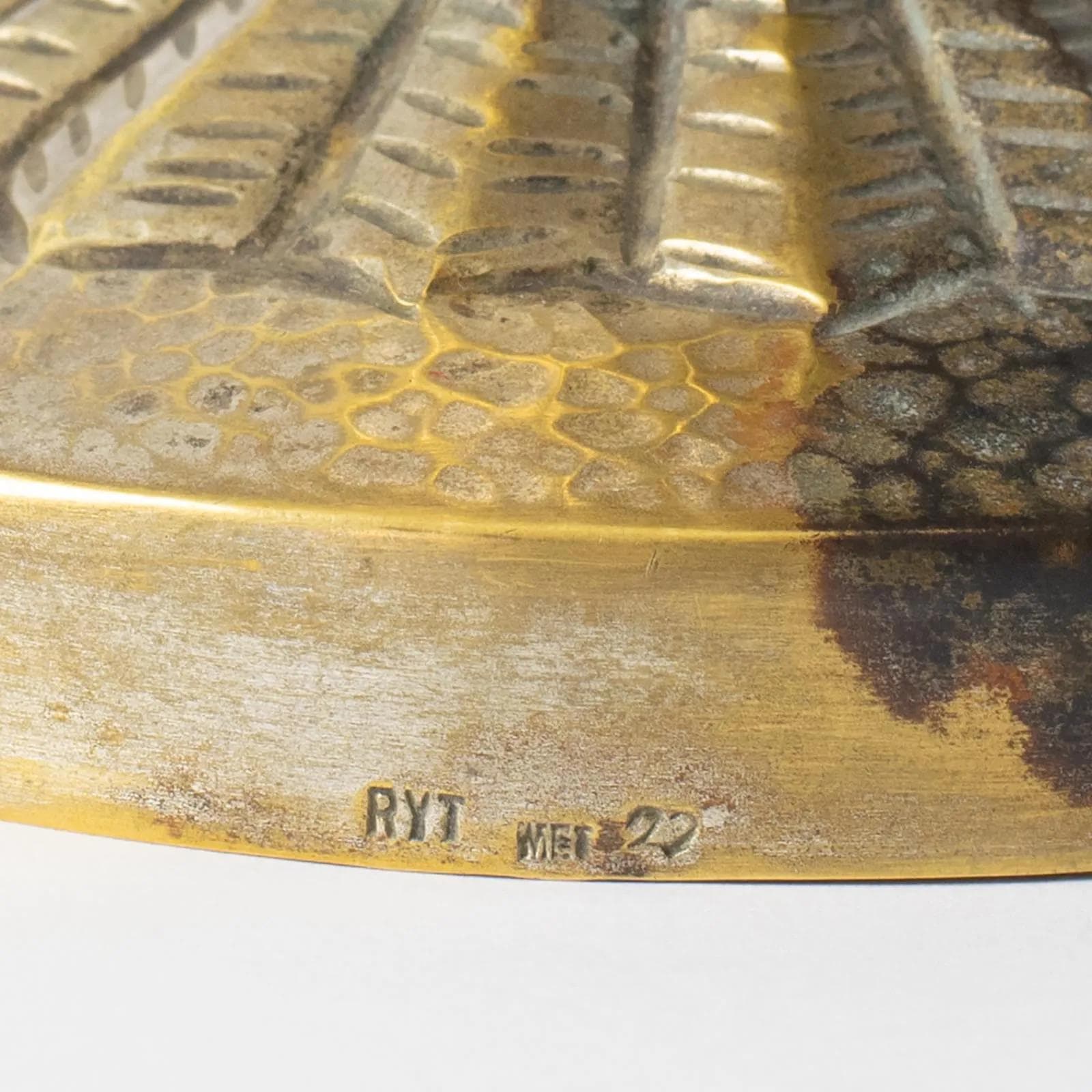 Puchar Rytosztuka, srebrzony mosiądz, Polska, lata 60. - 162207