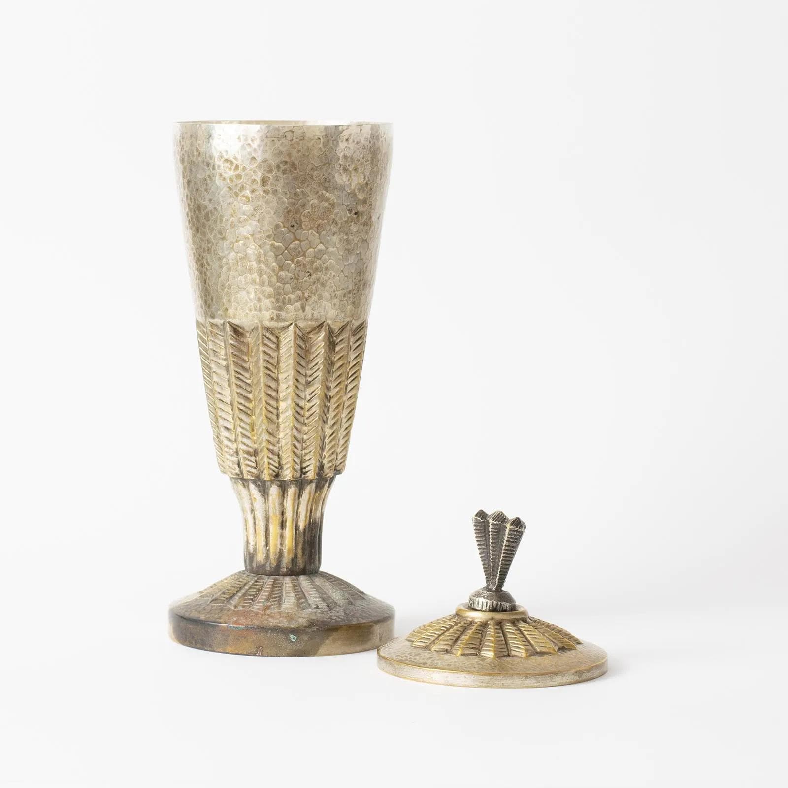 Puchar Rytosztuka, srebrzony mosiądz, Polska, lata 60. - 162202