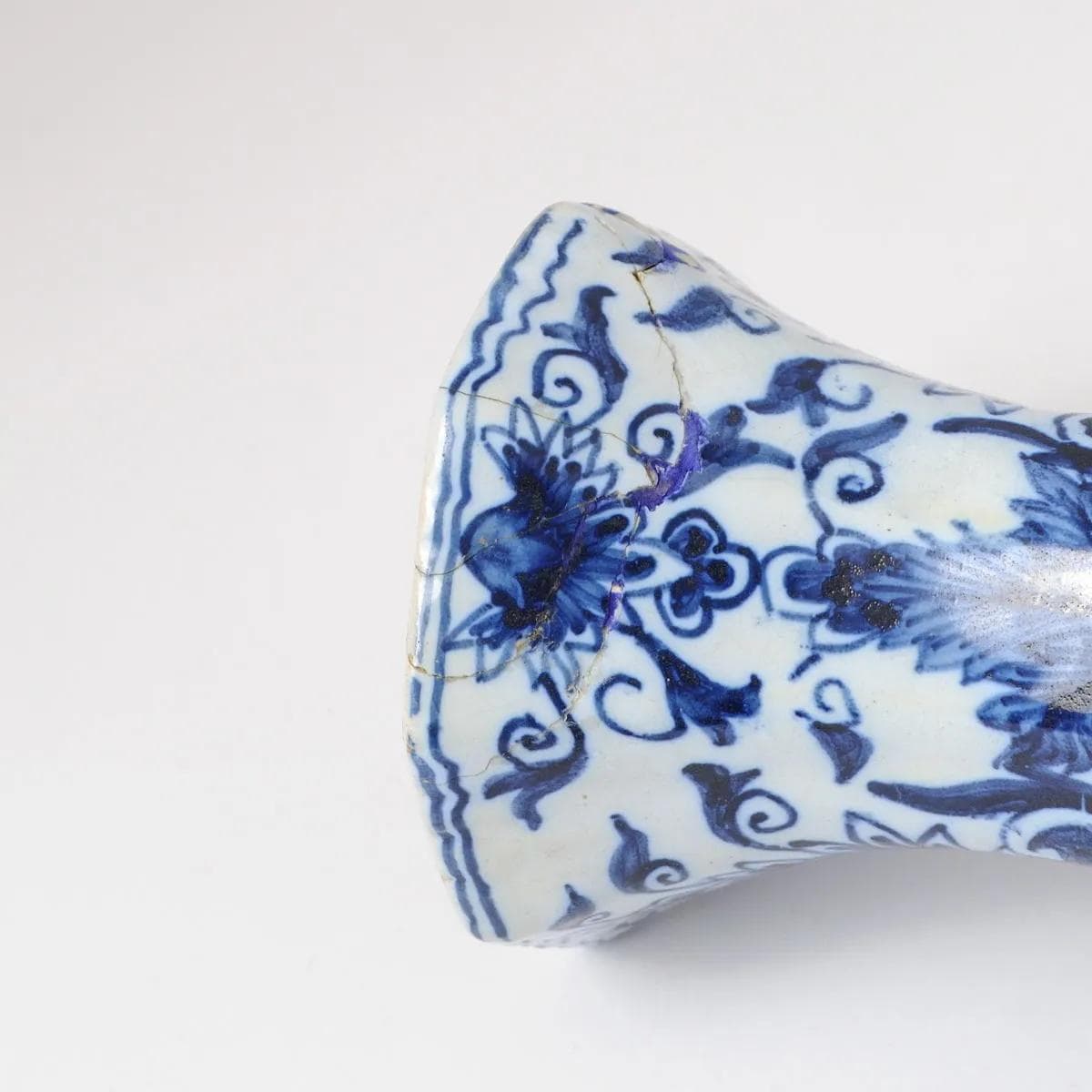 Wazon, kremowy, fajans, Louis Fourmaintraux, Francja, XIX w. - 162179