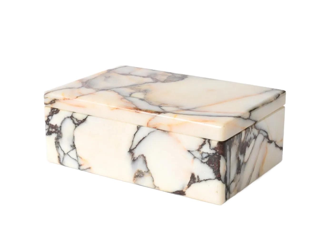 Box Art Deco, Calacatta marble, France, 1930s