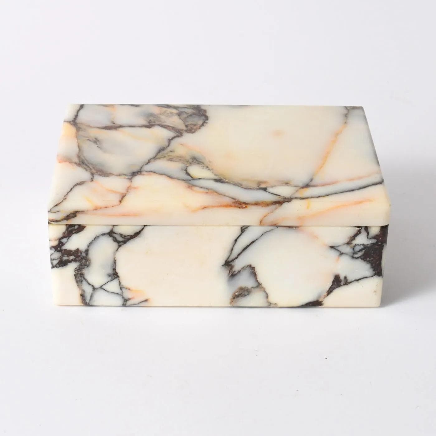 Box Art Deco, Calacatta marble, France, 1930s - 162158