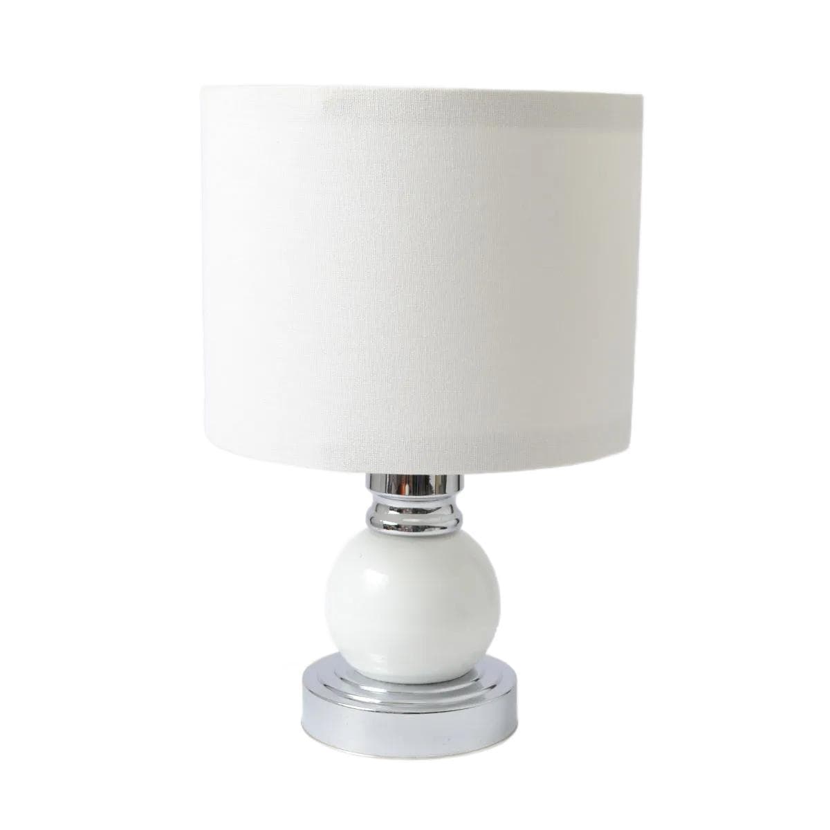 Table lamp, chrome metal, Massive, Belgium, 1970s.