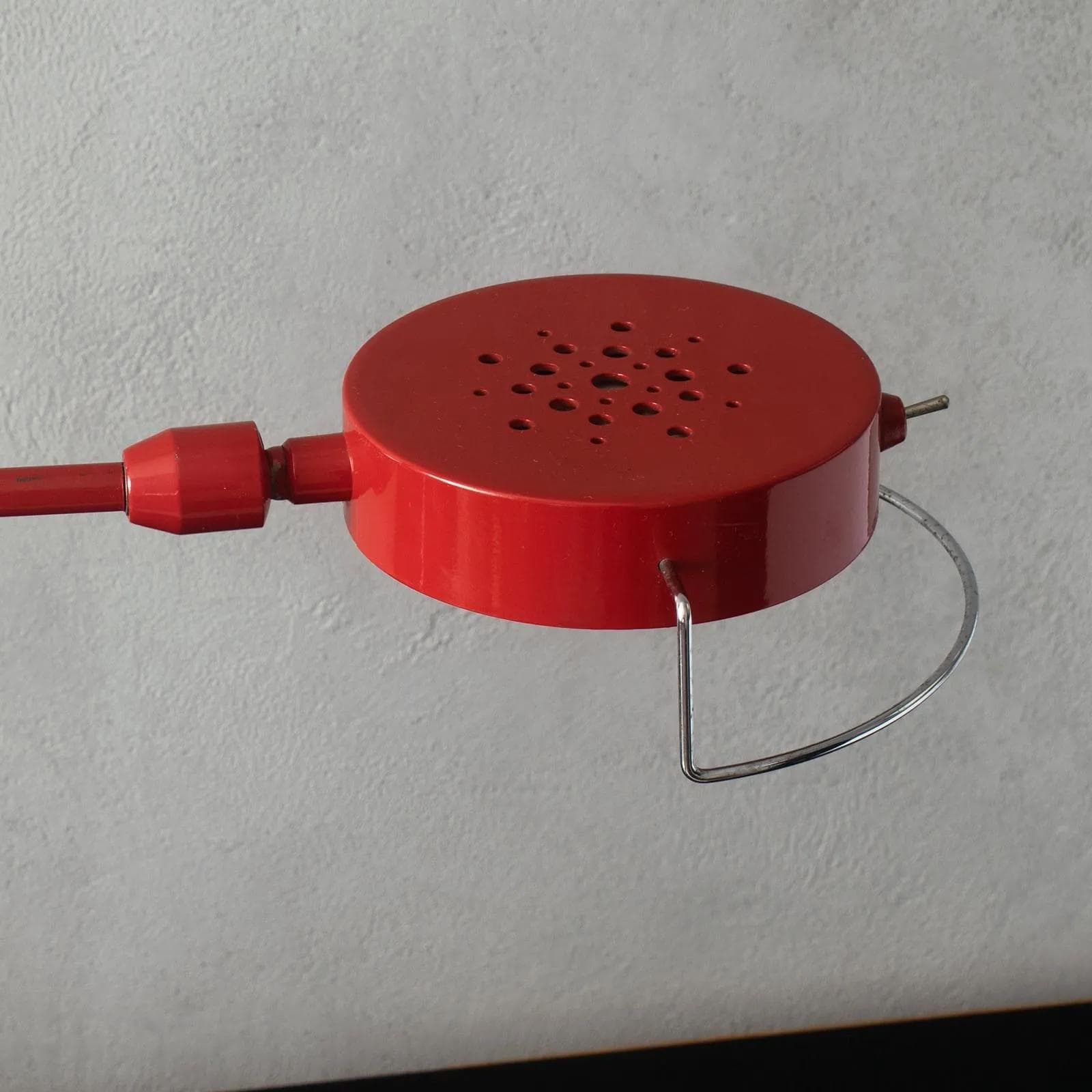 Lampa biurkowa Kila, czerwony, metal, proj. H. Allen, Ikea, Szwecja - 162020