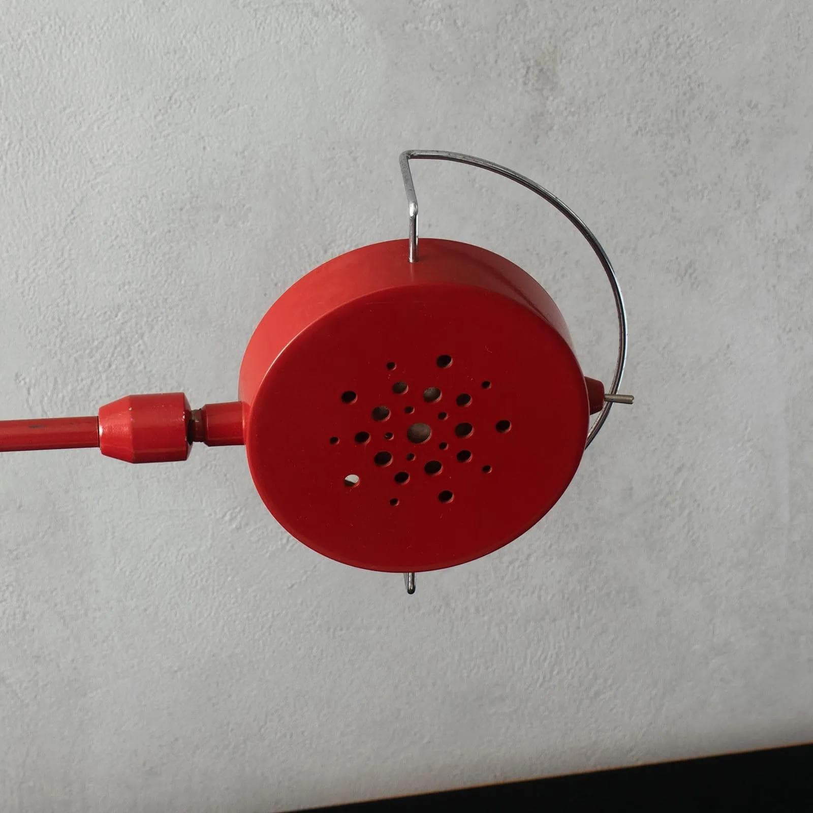 Lampa biurkowa Kila, czerwony, metal, proj. H. Allen, Ikea, Szwecja - 162021