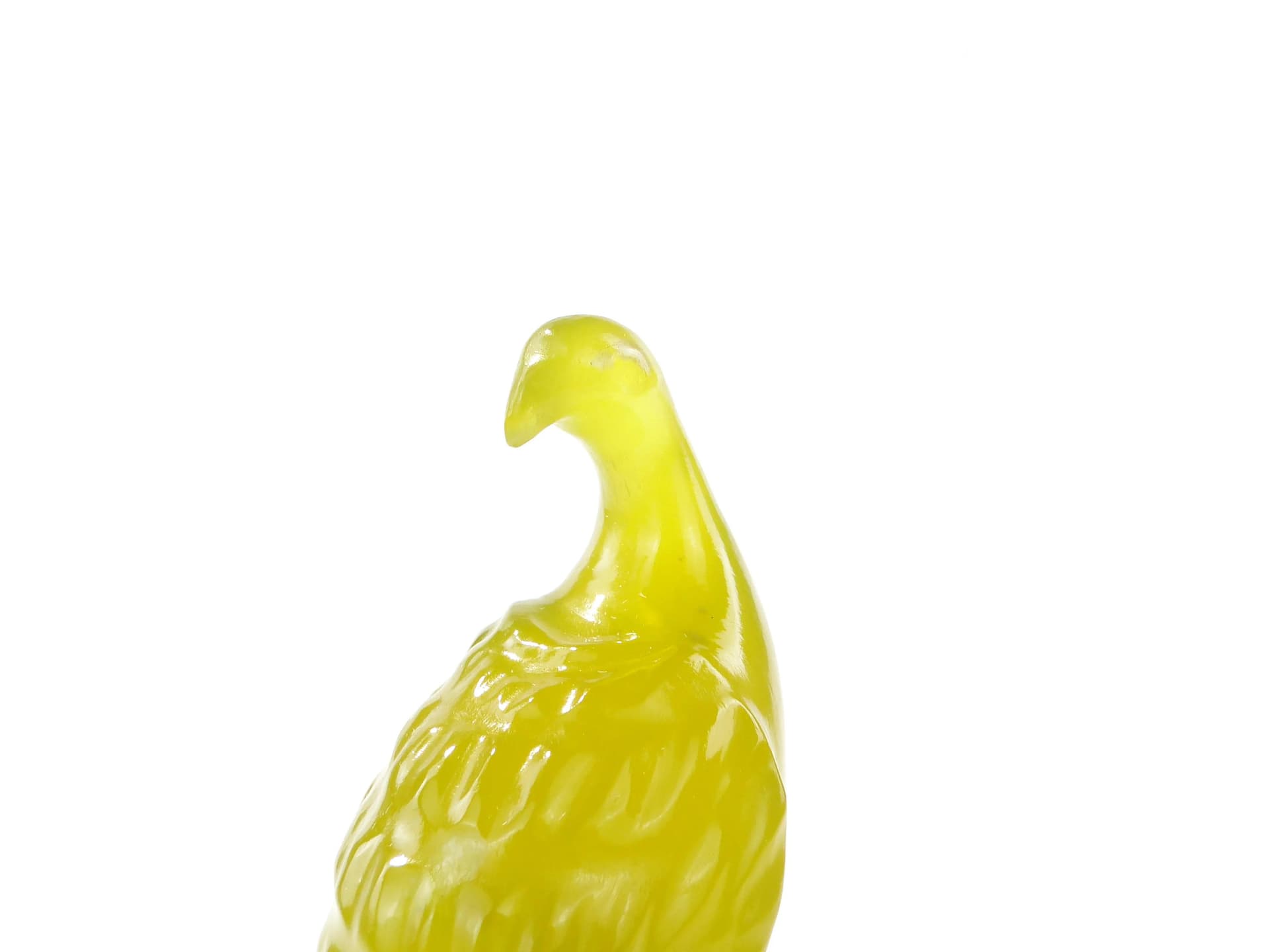 Figura orła, jadeit zielony, Chiny, lata 50. - 162410