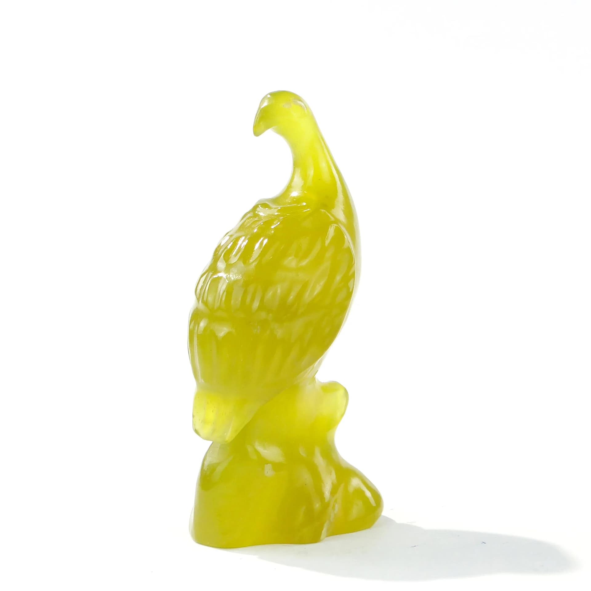 Figura orła, jadeit zielony, Chiny, lata 50. - 162408