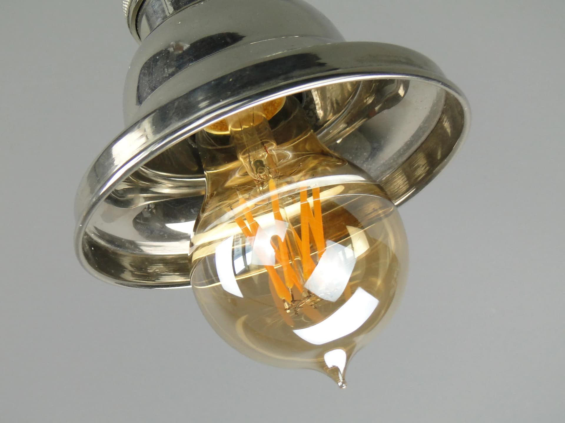 Wall sconce Art Deco, nickel-plated brass silver, United Kingdom, 1930s. - 162400