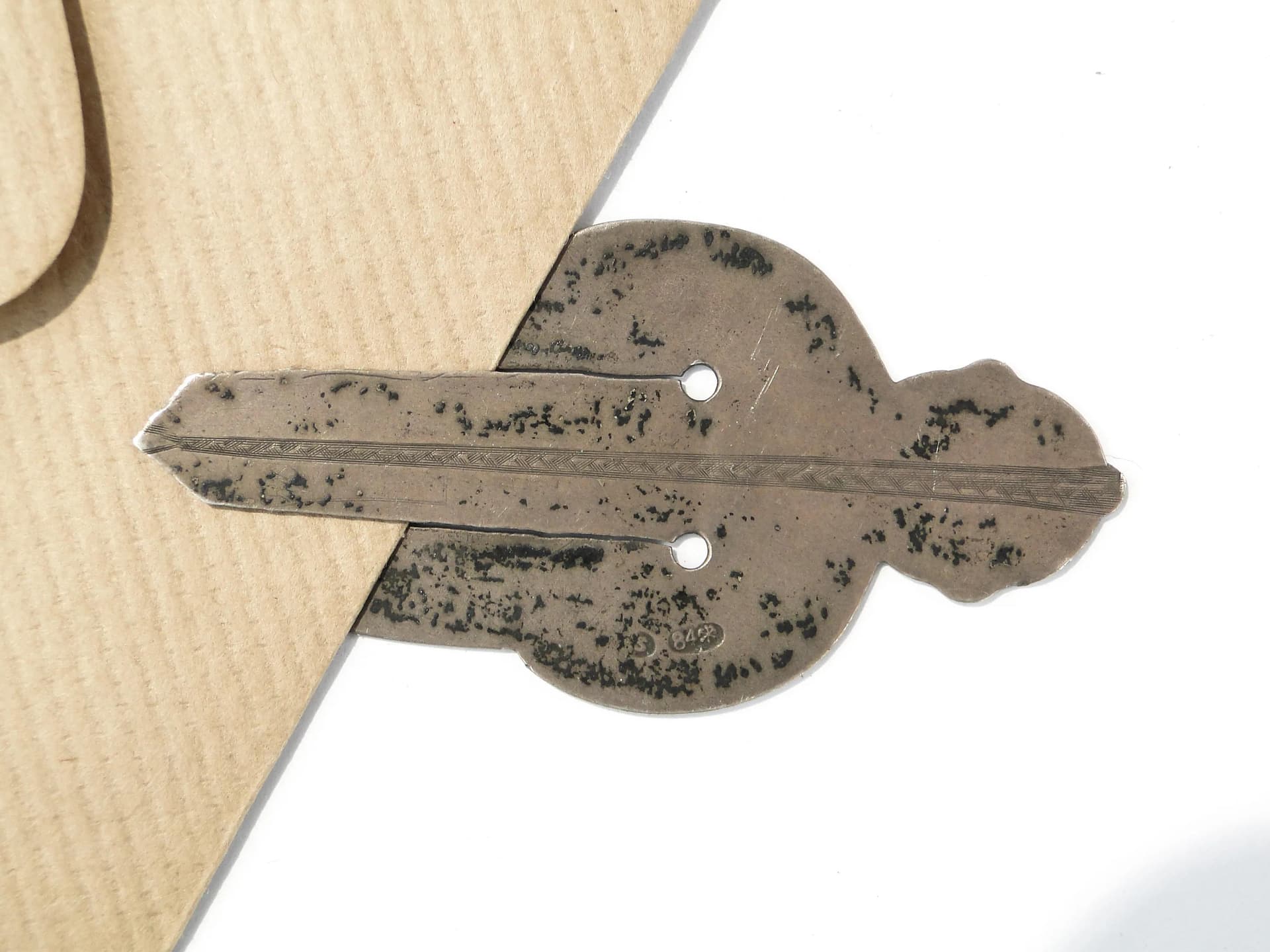 Bookmark, Japonism, silver, Russian Empire, early 20th c. - 162381