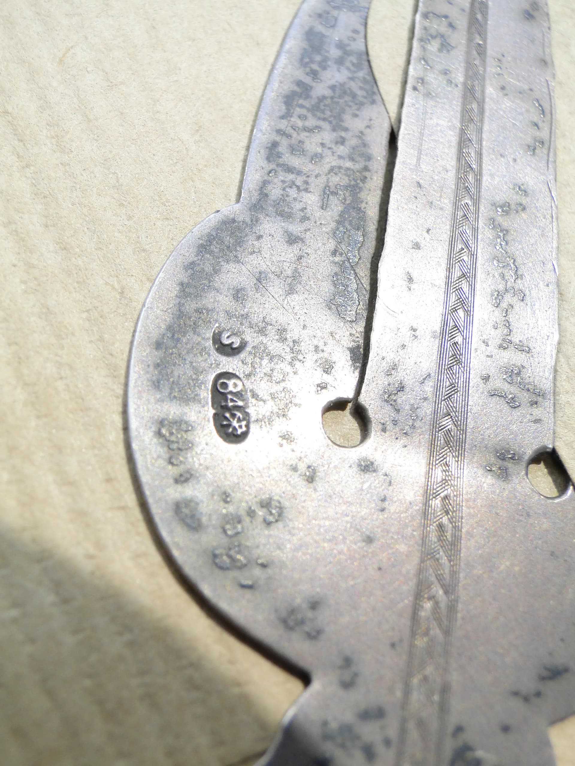 Bookmark, Japonism, silver, Russian Empire, early 20th c. - 162383