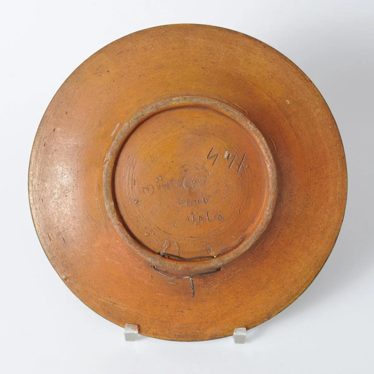 Talerz dekoracyjny, multikolor, ceramika, Dante Milani, Włochy, lata 30. - 164465