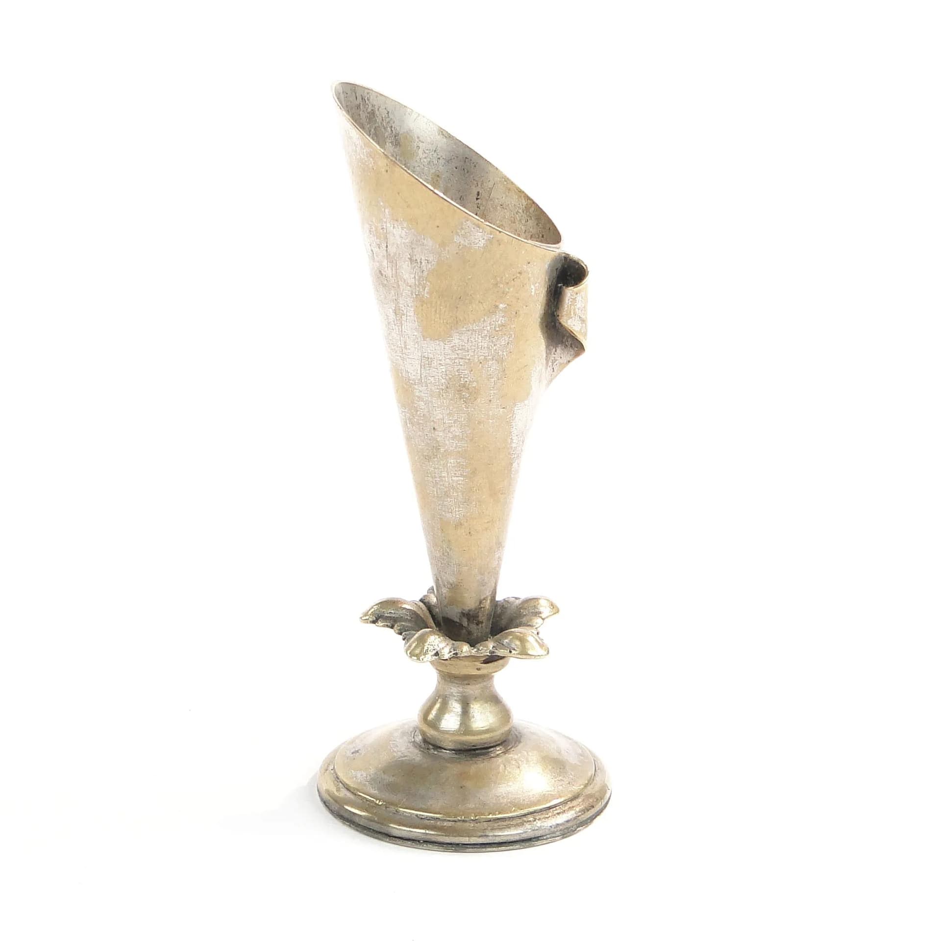 Toothpick Holder, silver, brass, Norblin, Poland, early 20th c. - 10772