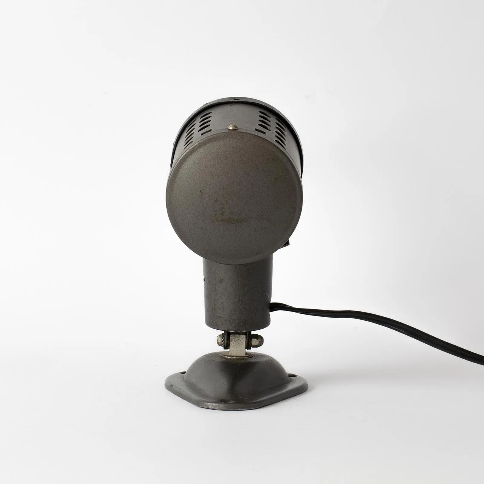 Projector lamp, dark grey steel, Lita, France, 1950s. - 164906