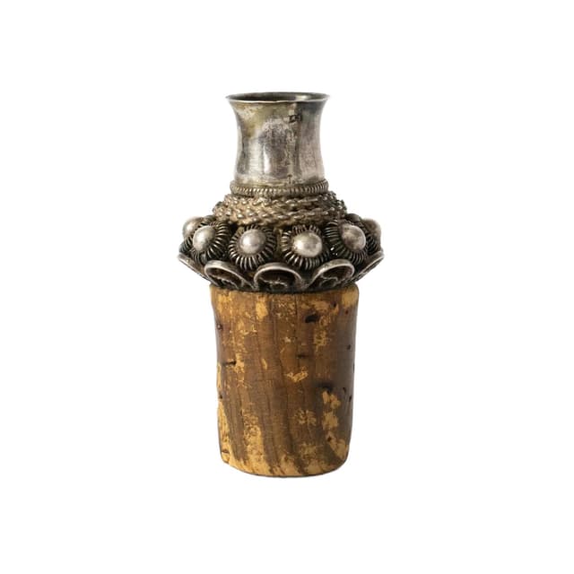 Korek do butelki, srebro, Holandia, początek XX w. - WYMIARY