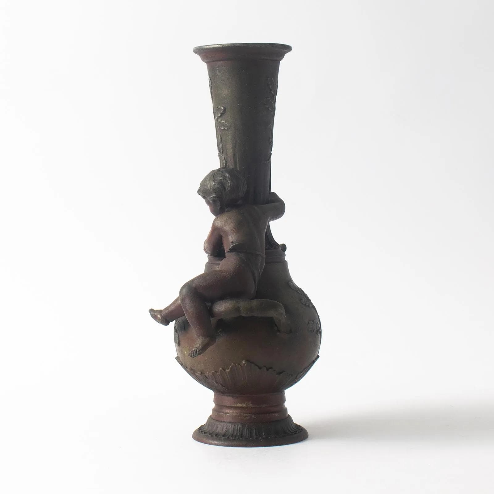 Wazon, brązowy, metal, proj. E. Ferrand, Francja, początek XX w. - 164777