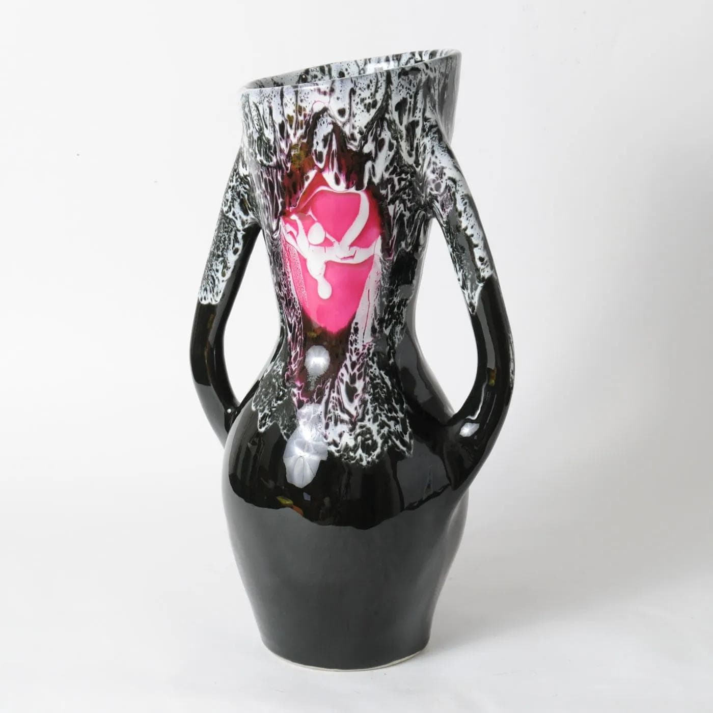 Wazon Vallauris, multikolor, ceramika, Francja, lata 60. - 164650