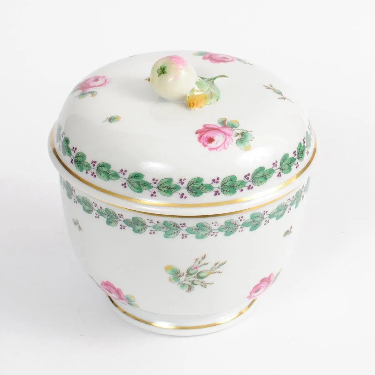 Bomboniera, kość słoniowa, porcelana, Richard Ginori, Włochy, lata 70. - 164629