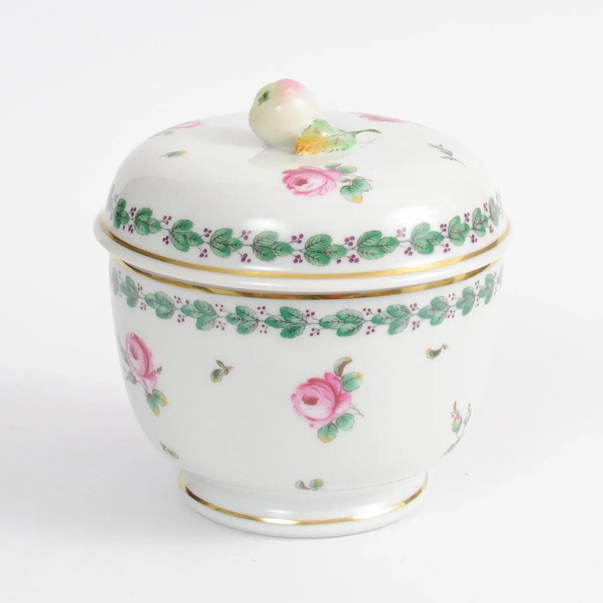 Bomboniera, kość słoniowa, porcelana, Richard Ginori, Włochy, lata 70. - 164633