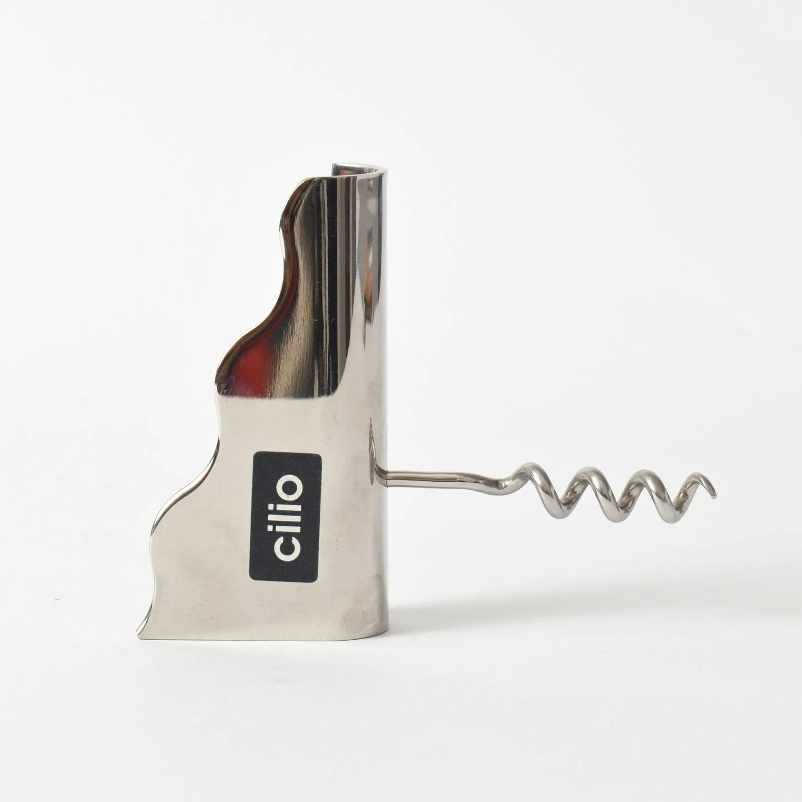 Zestaw barowy, Cilio, stal szara, Niemcy, lata 90. - 164610