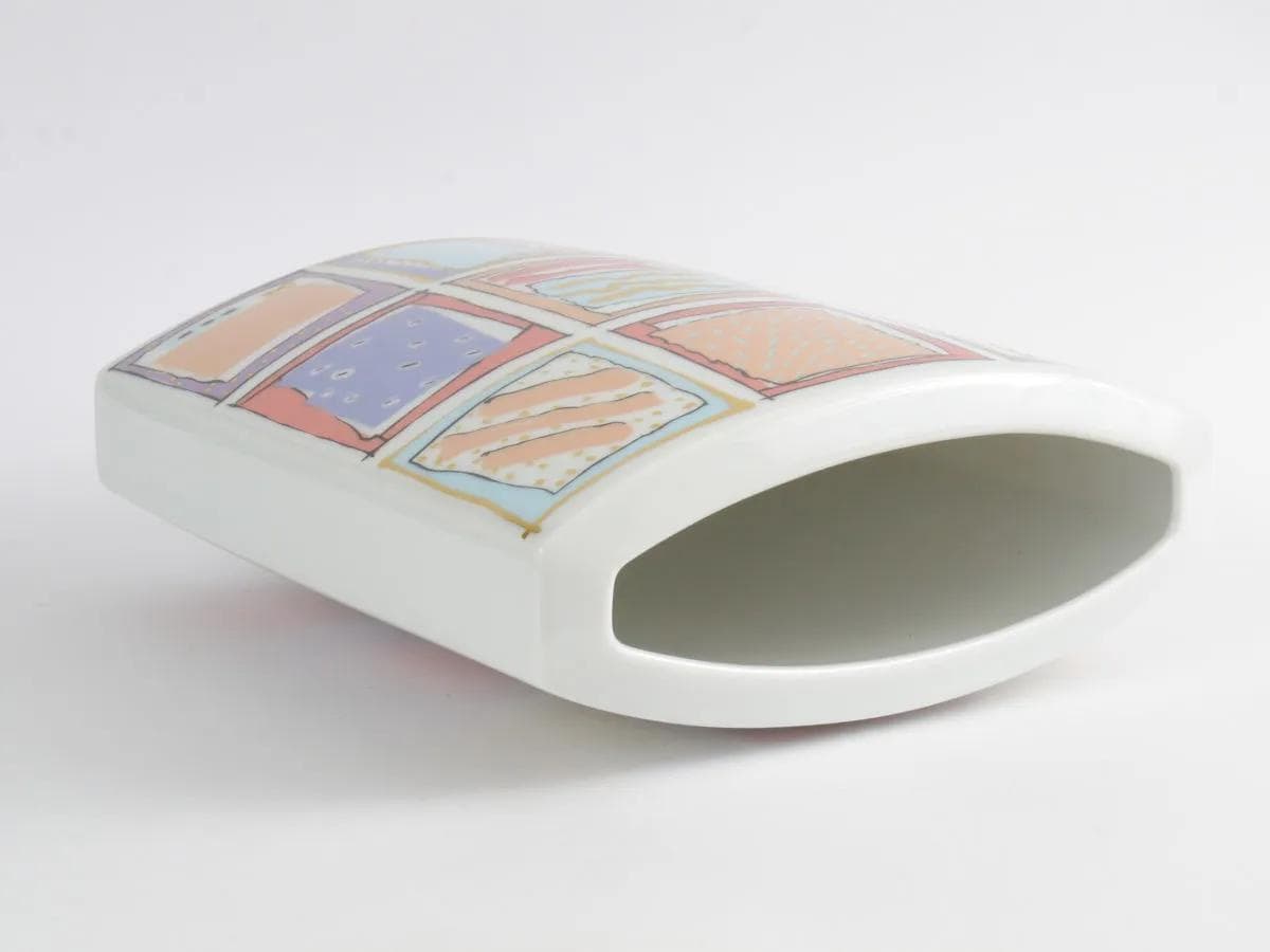 Vase, white porcelain, by D. Hafner, Rosenthal, Germany, 1980s. - 164550