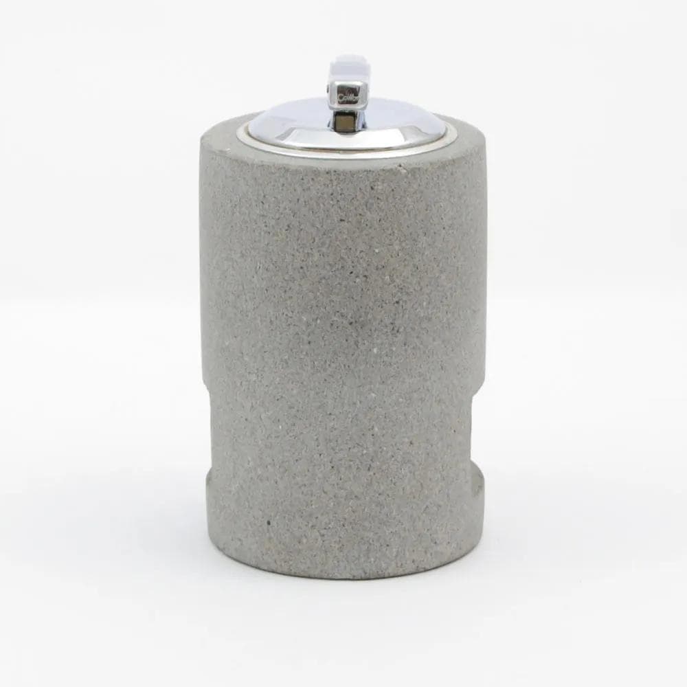 Desk lighter, grey sandstone, Fratelli Mannelli, Italy, 1970s. - 164505