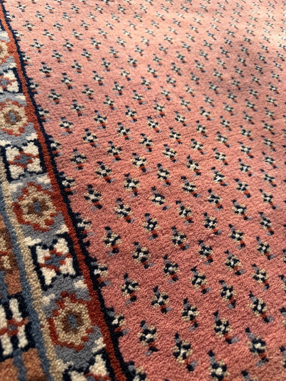 Dywan Indo Mir 240x177 cm, brązowy, wełna, Indie - 164974