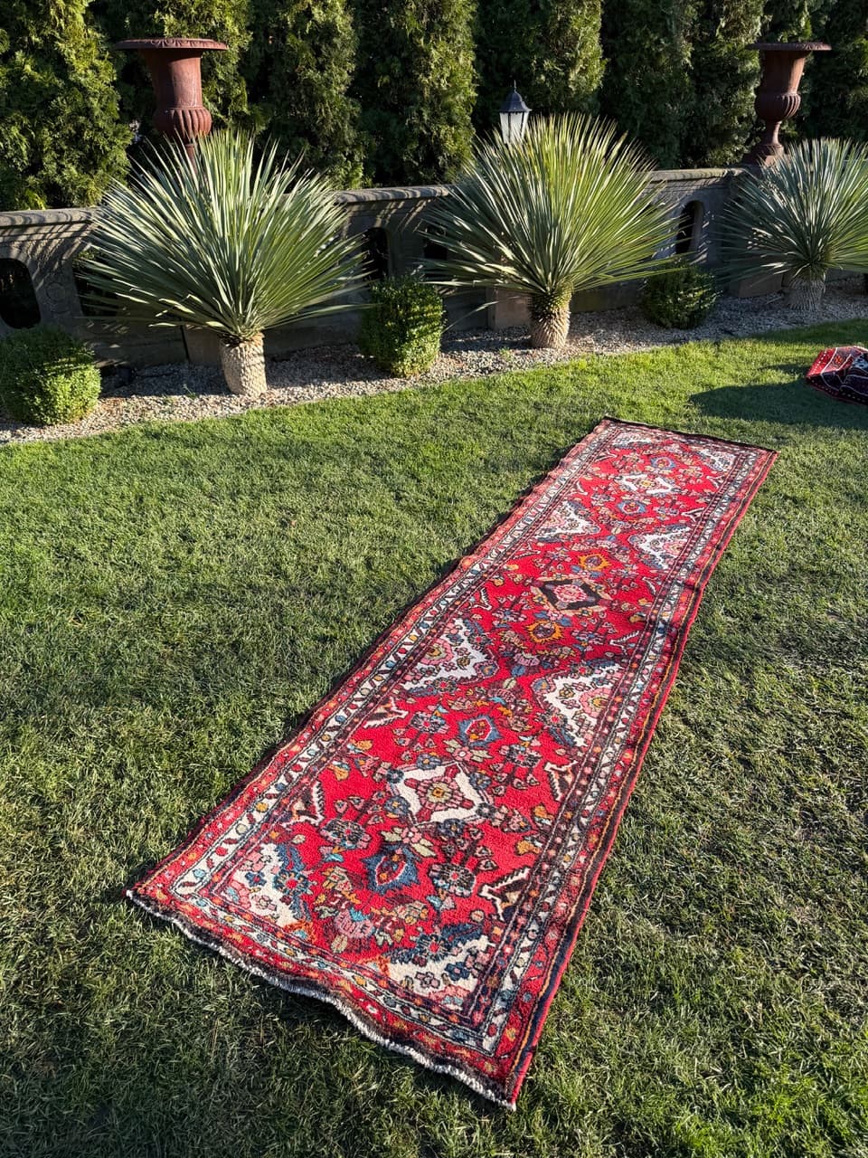 Runner Hamadan, multicolor wool, Iran, 1920s. - 166877