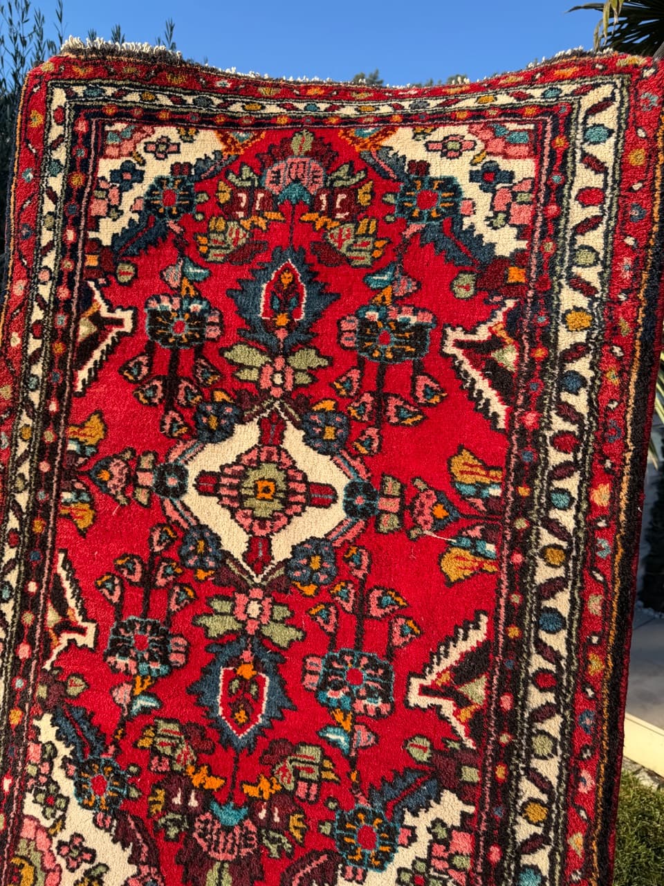 Runner Hamadan, multicolor wool, Iran, 1920s. - 166873