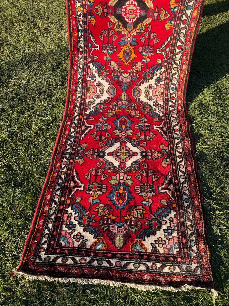 Runner Hamadan, multicolor wool, Iran, 1920s. - 166884