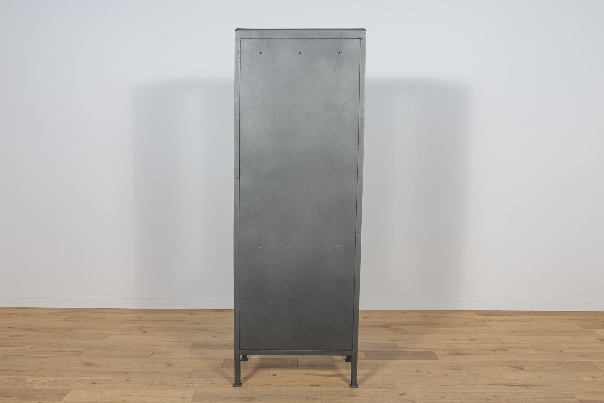 Szafa medyczna, metal szary, Polska, lata 50. - 166907