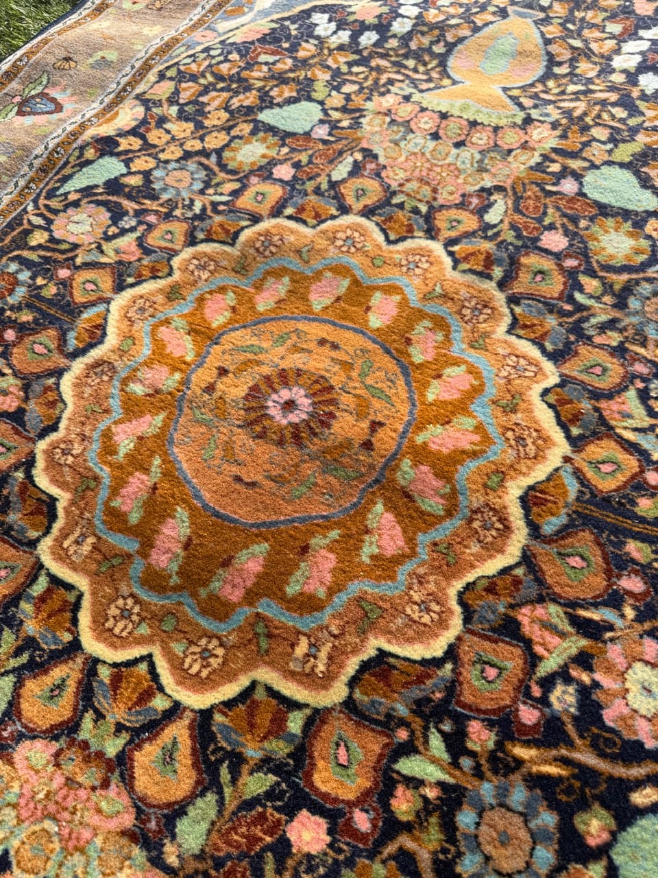 Rug Ghoum, multicolor wool, Iran, 1980s. - 167116