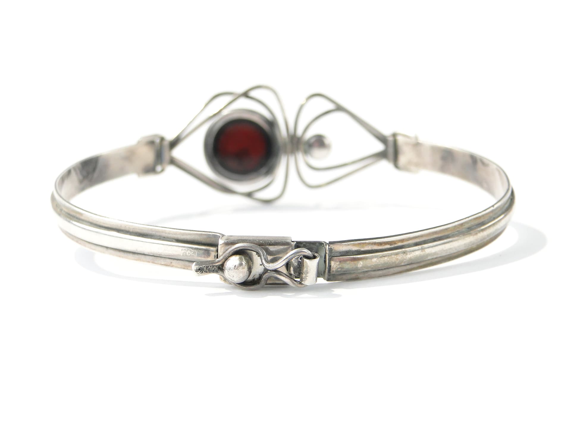 Srebrna bransoletka z pająkiem - 167165