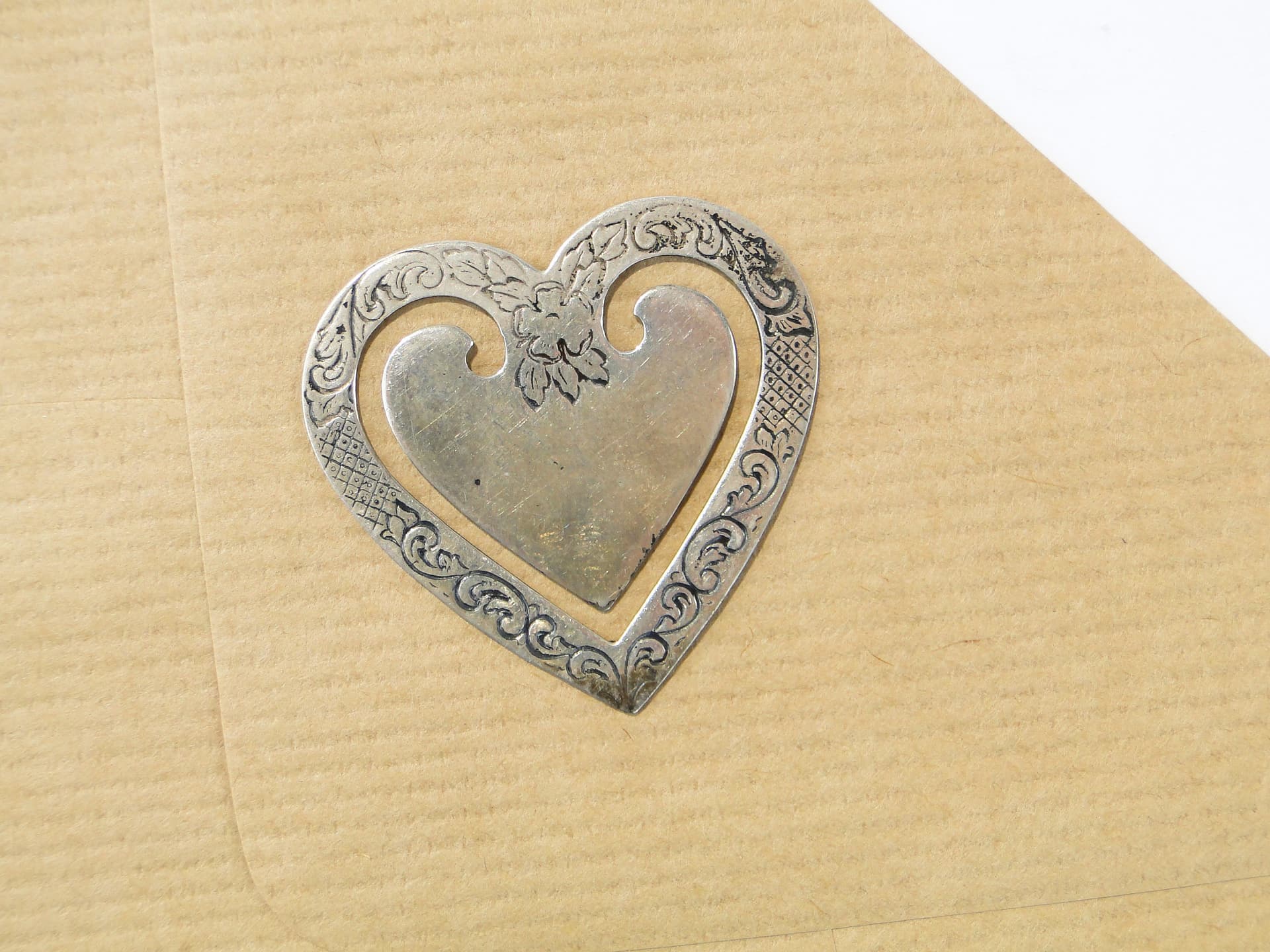 Zakładka do książki w kształcie serca - 167227