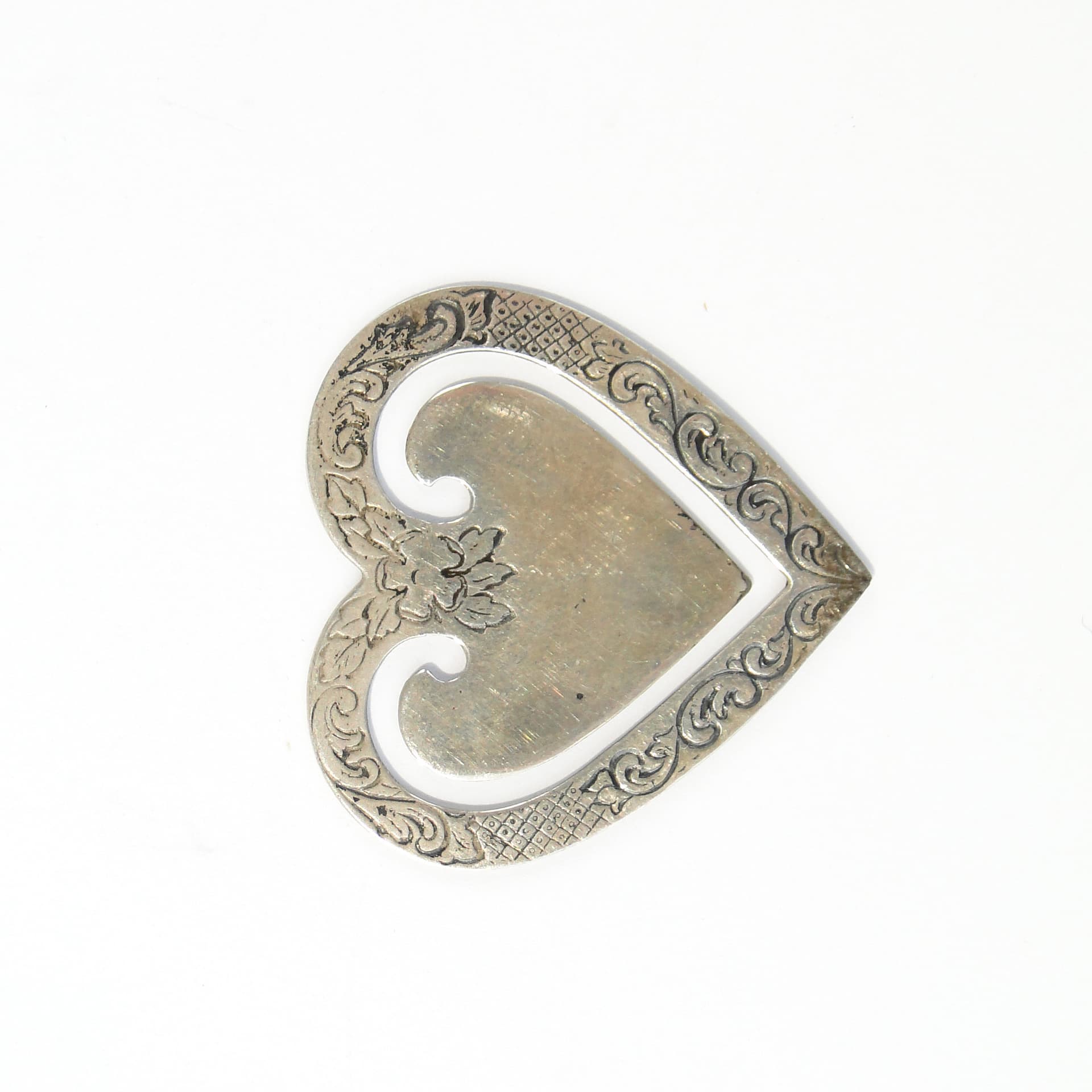 Zakładka do książki w kształcie serca