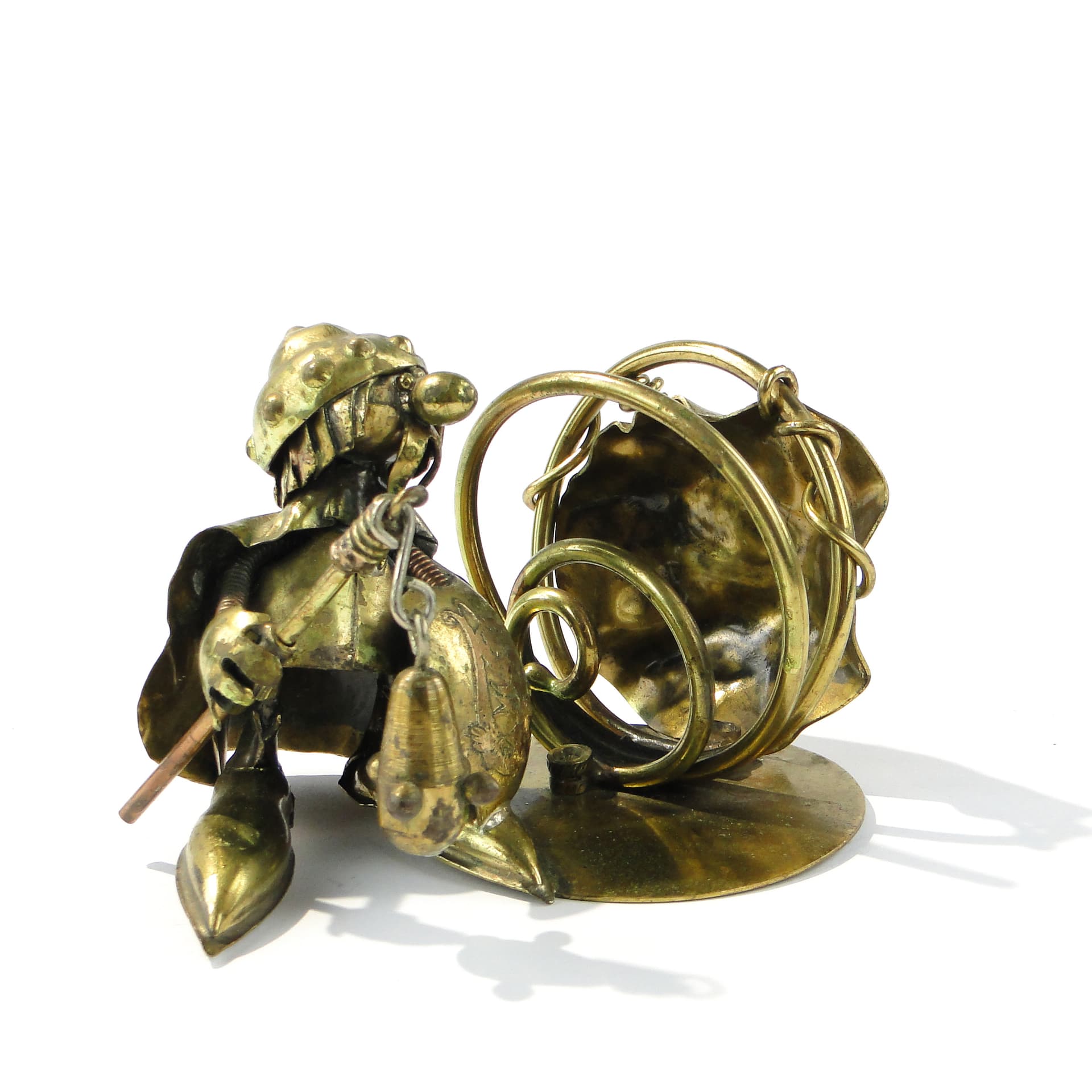 Listownik z rycerzem, A. M. Nowakowscy, Warszawa l. 60.