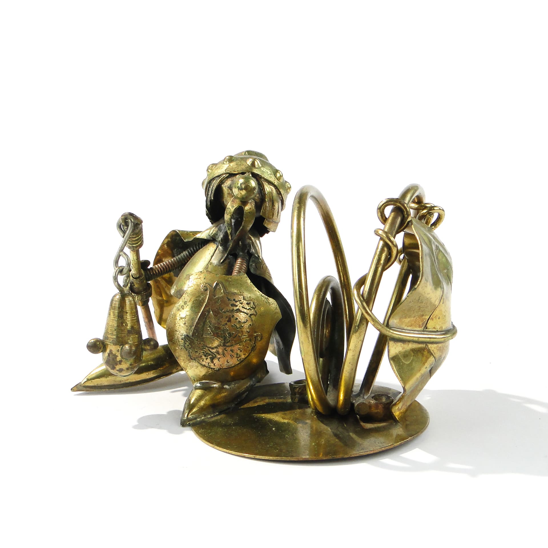 Listownik z rycerzem, A. M. Nowakowscy, Warszawa l. 60. - 167596