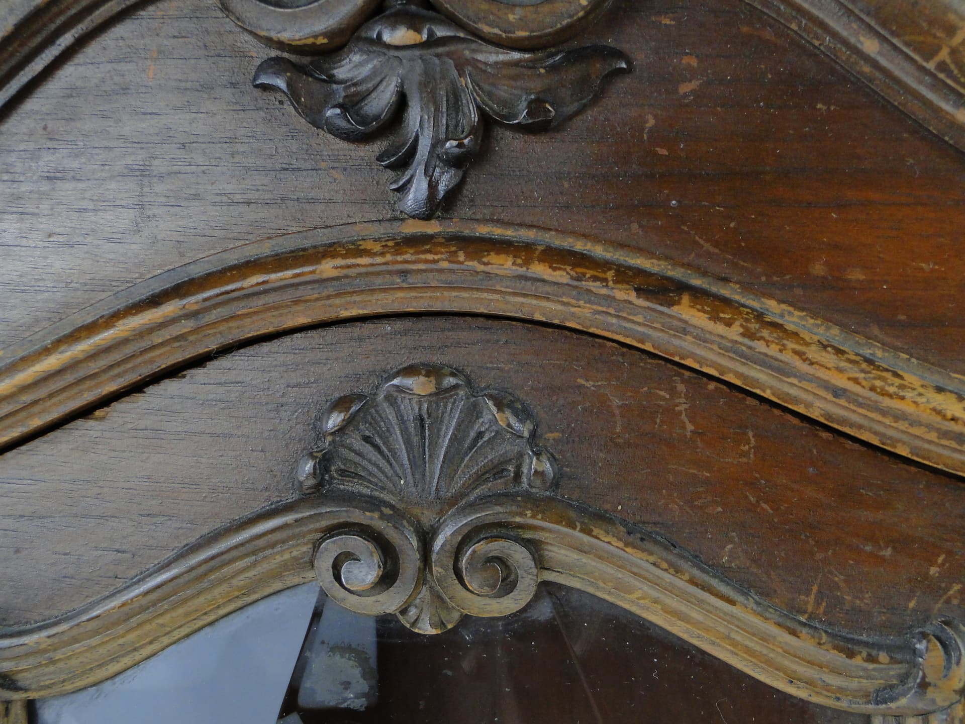 Francuska szafka w stylu rococo na herbatę XIX w - 167635