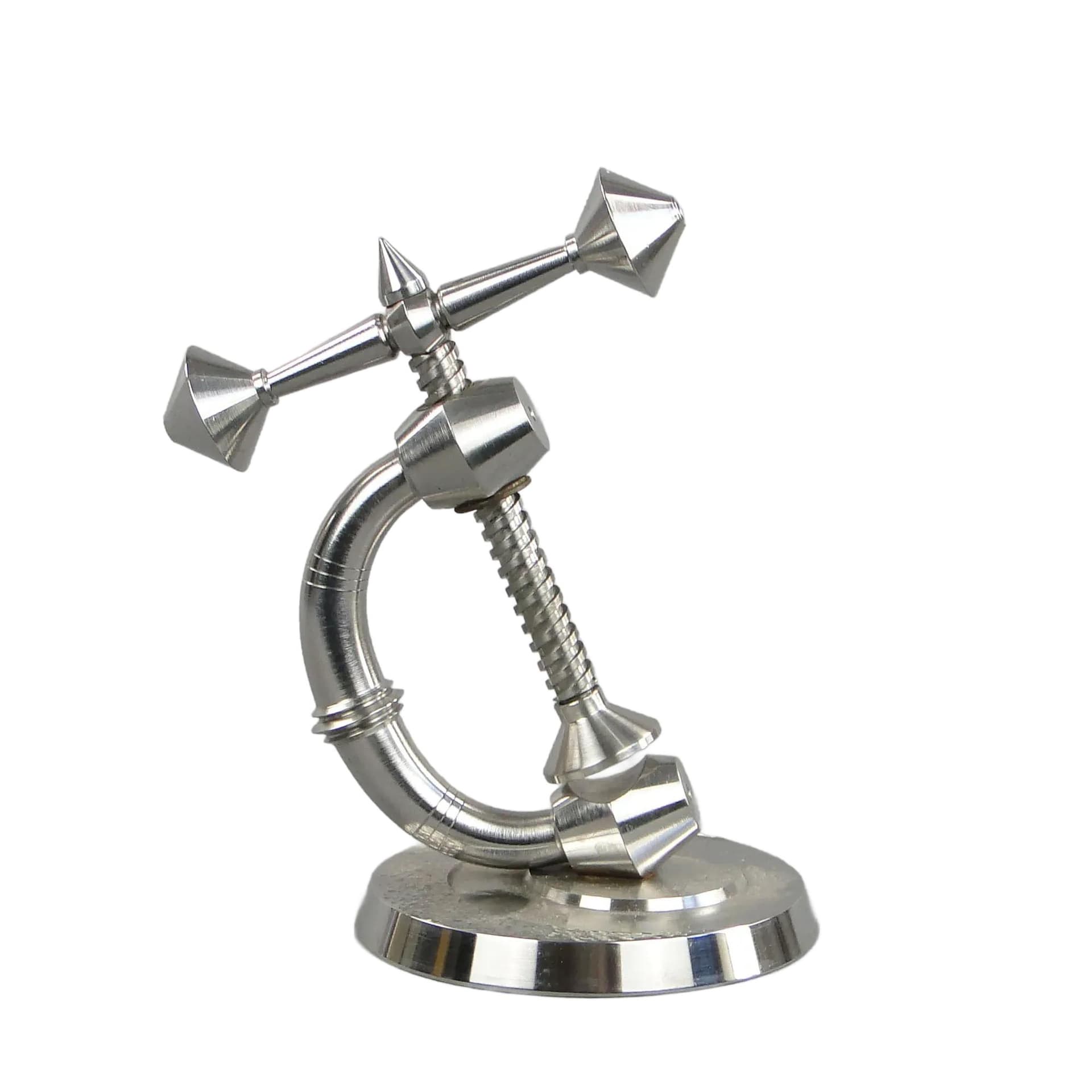 Nutcracker Art Deco, chrome steel silver, Poland, early 20th c.