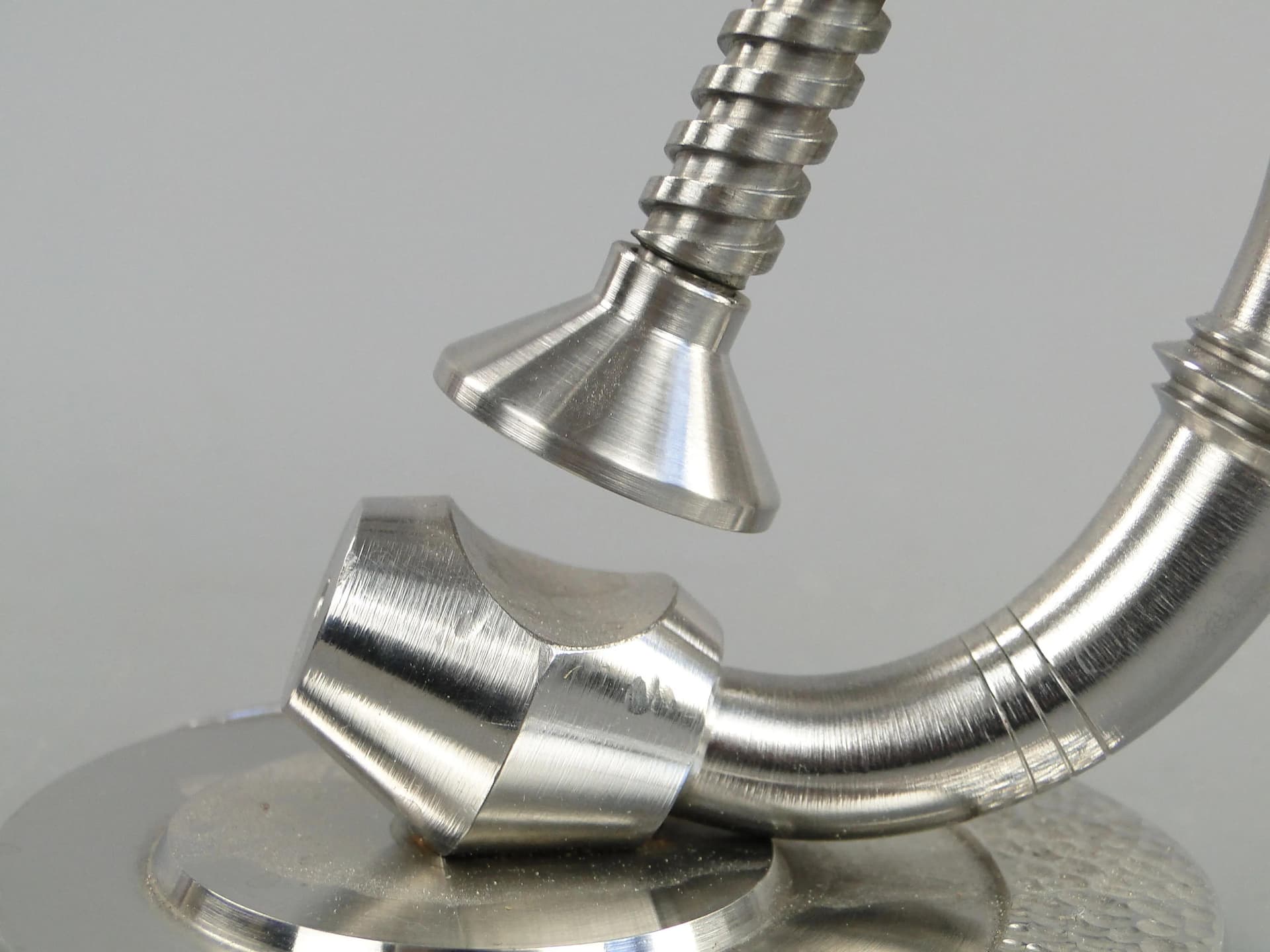 Nutcracker Art Deco, chrome steel silver, Poland, early 20th c. - 10783