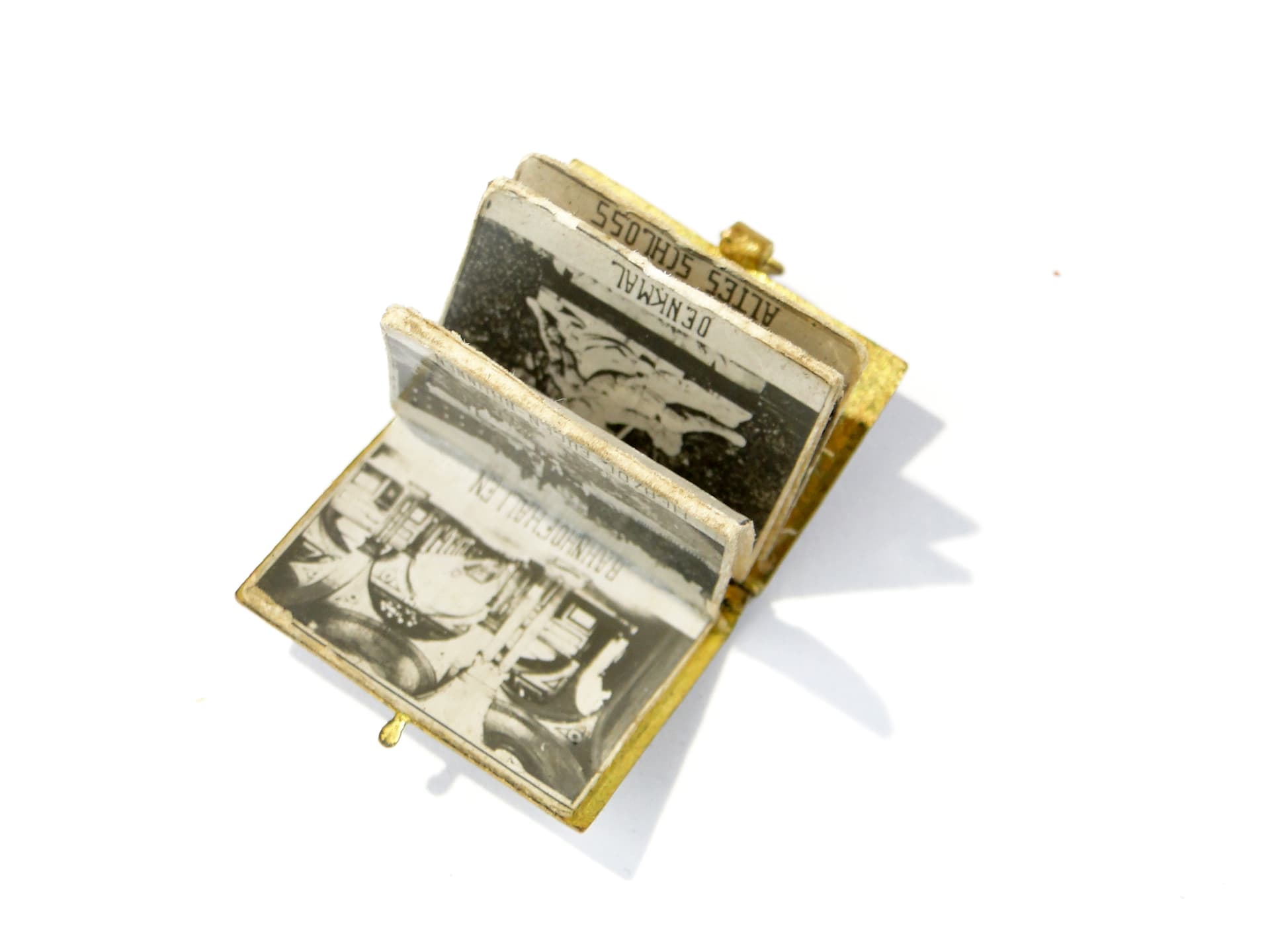 Sekretnik pozłacany w formie książeczki - 167766