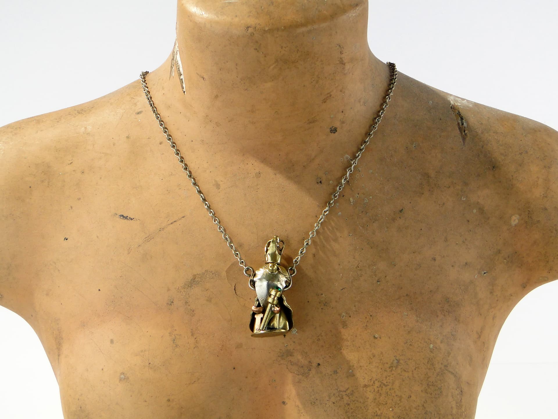 Naszyjnik z postacią 'króla' A. M. Nowakowscy, Warszawa l. 60. - 167782