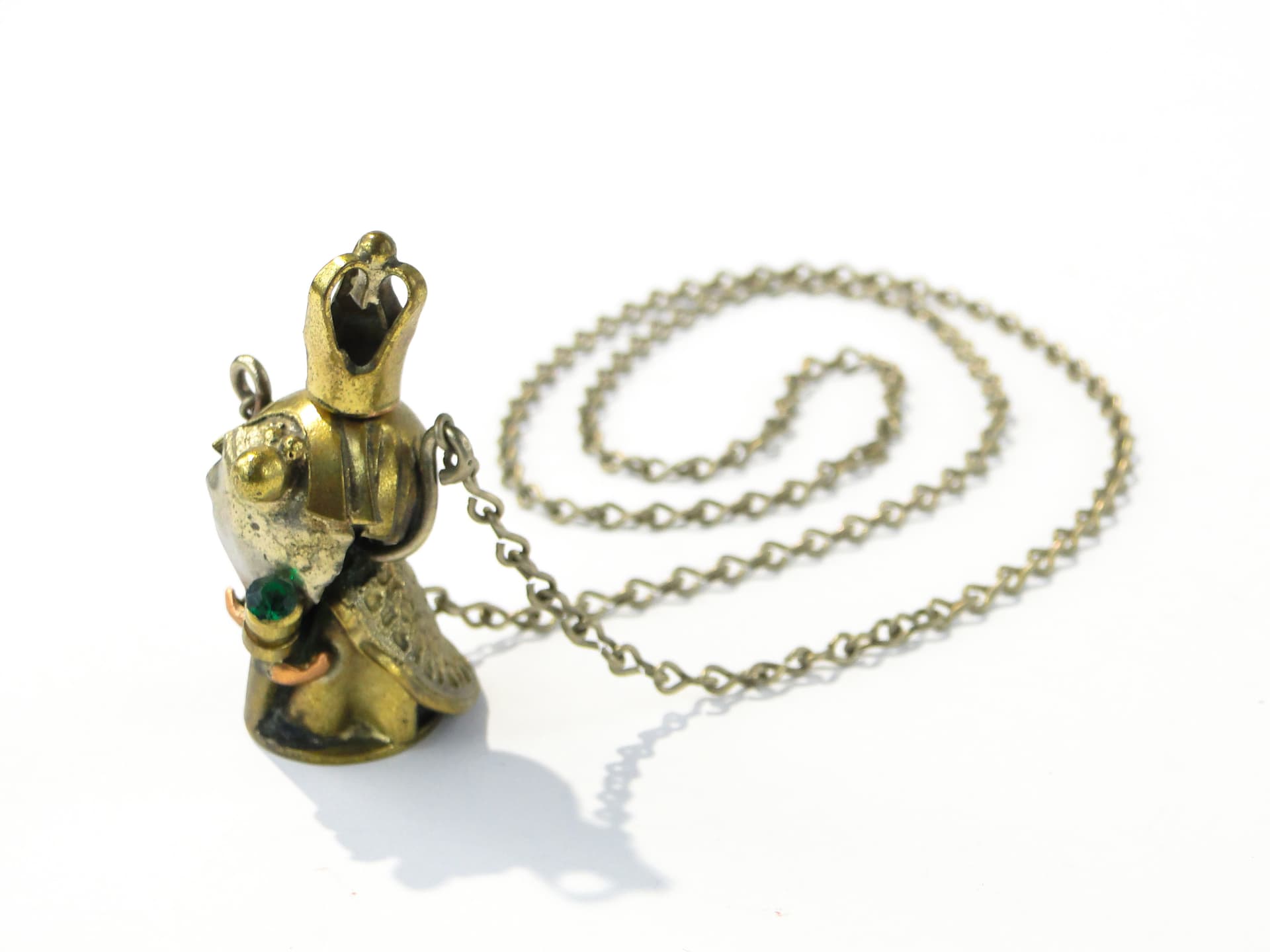 Naszyjnik z postacią 'króla' A. M. Nowakowscy, Warszawa l. 60. - 167787