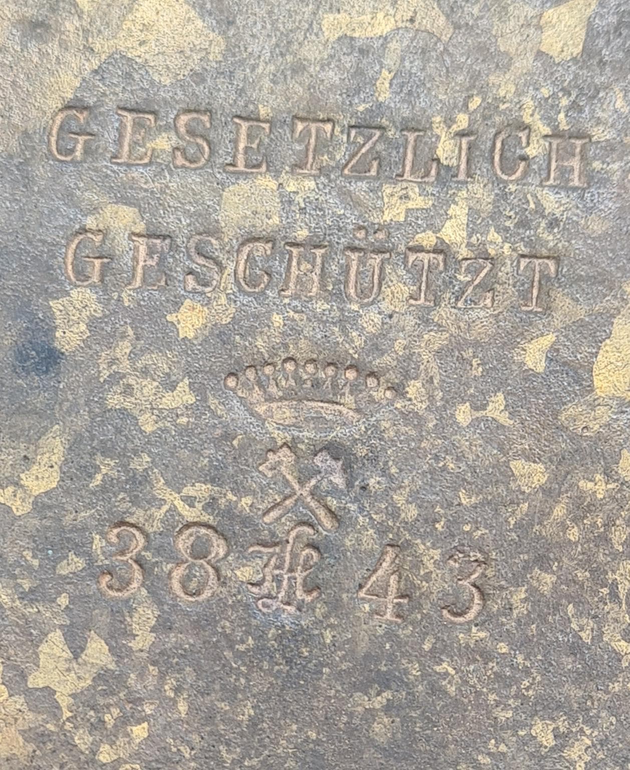 Płaskorzeźba portretowa, brąz ciemnobrązowy, Niemcy, lata 30. - 167948