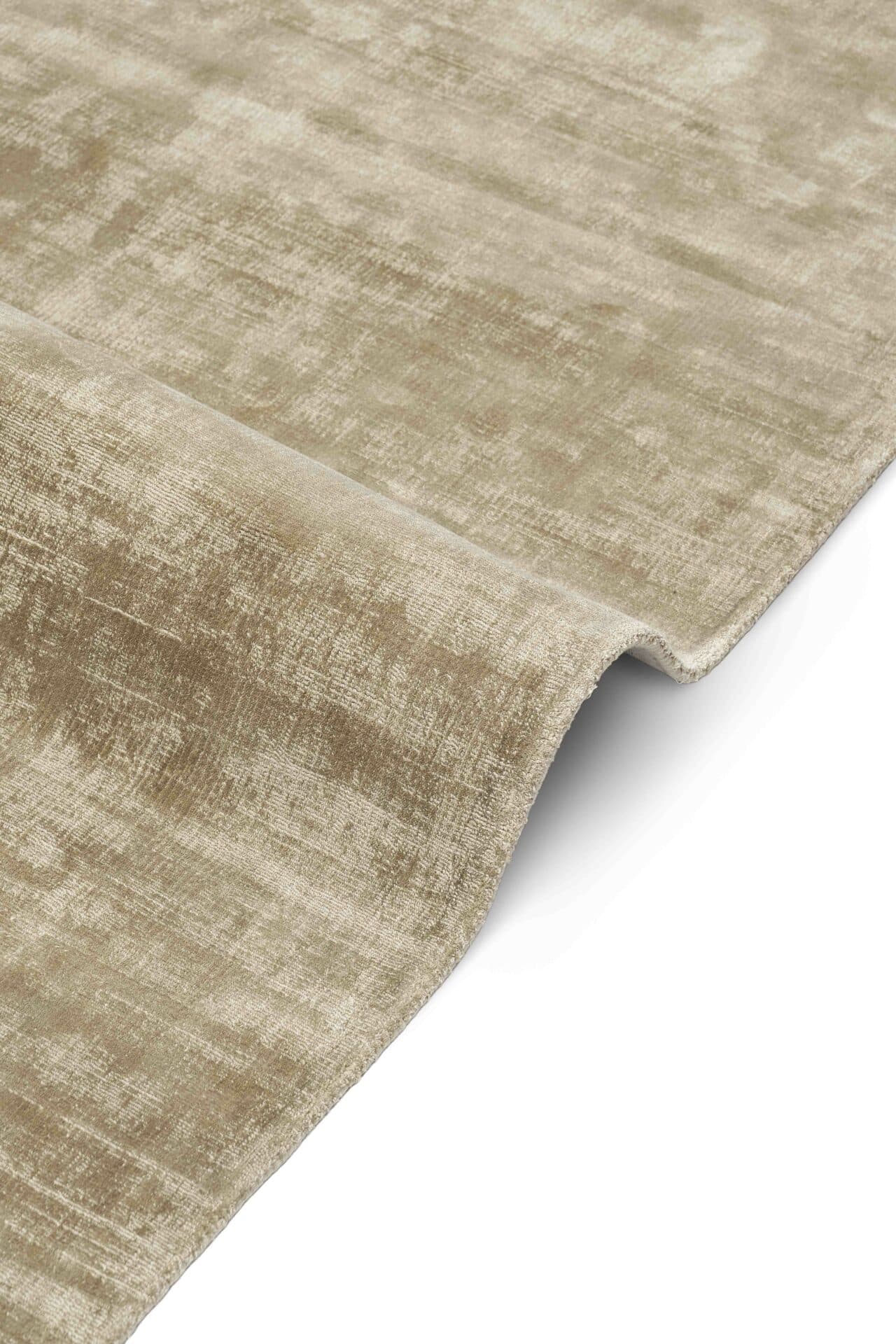 Dywan okrągły Desert Light Beige Round beżowy, tencel, 200x200 cm, Carpets & More - 168205