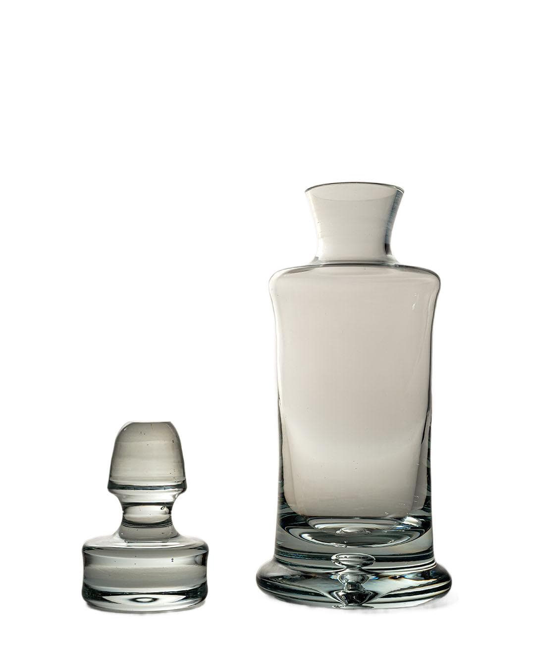 Karafka, transparent, szkło, Polska, lata 90. - 169356