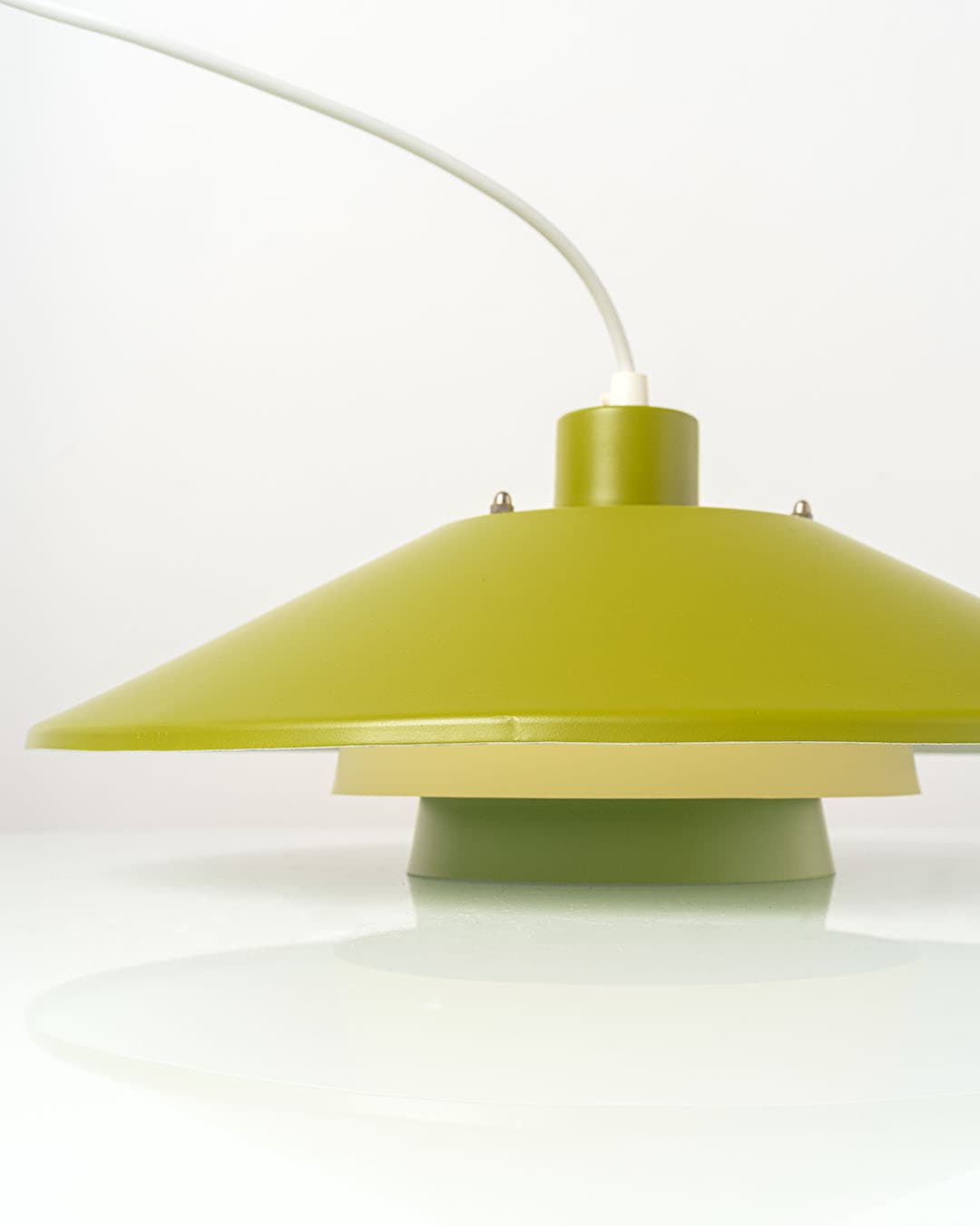 Lampa wisząca Dana Light, oliwkowa zieleń, metal, Dania - 168436