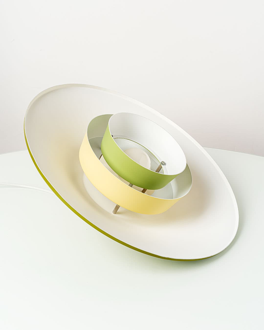 Lampa wisząca Dana Light, oliwkowa zieleń, metal, Dania - 168435