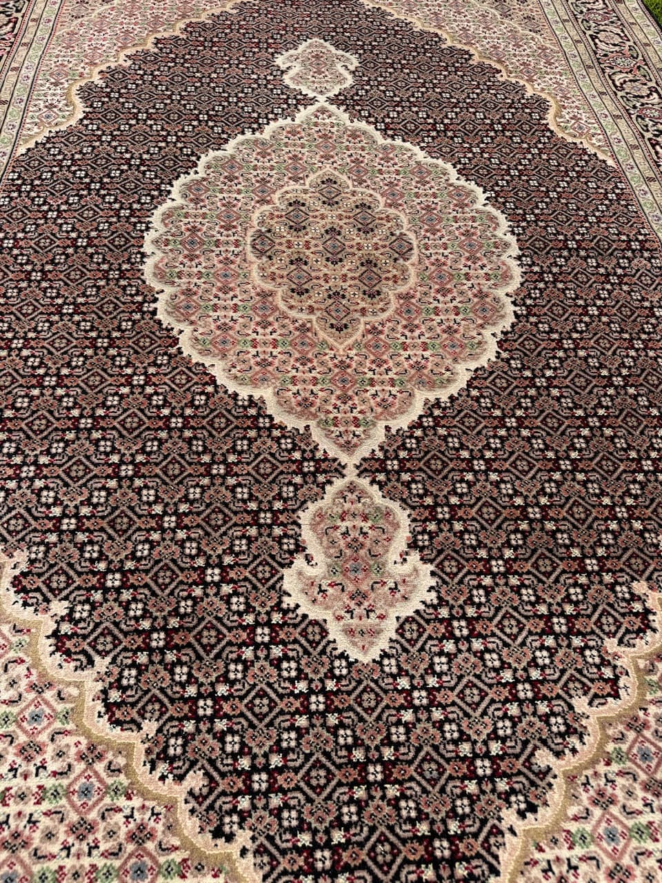 Dywan Persian Indo Tabriz, 250x175 cm, multikolor, wełna z jedwabiem, Indie - 168565