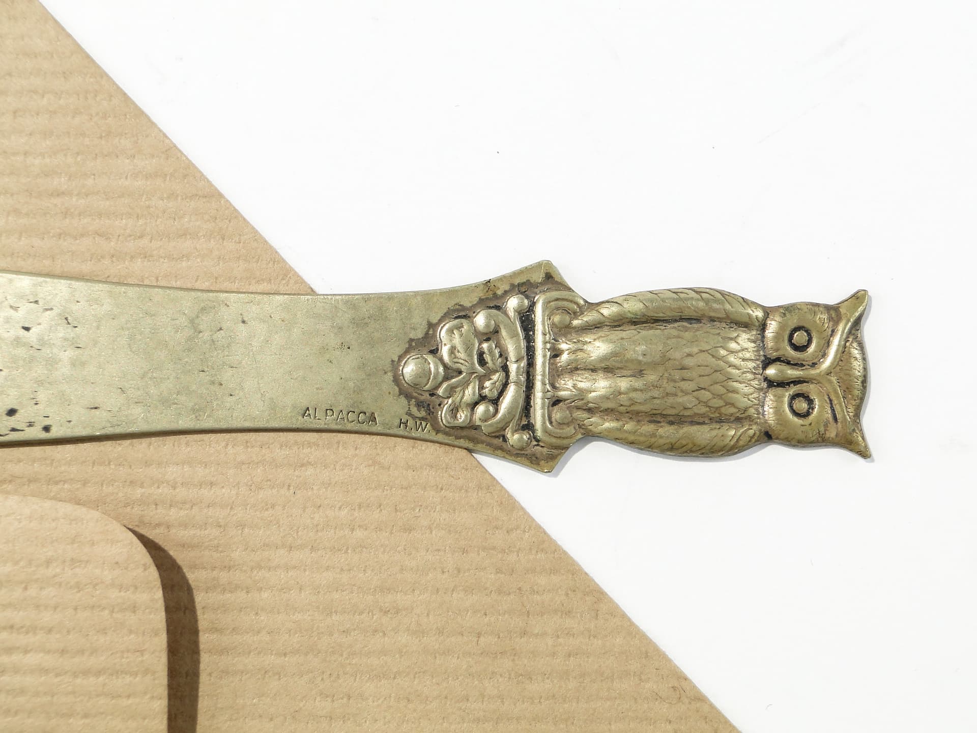 Nóż do listów z motywem sowy lata 1920 - 168679