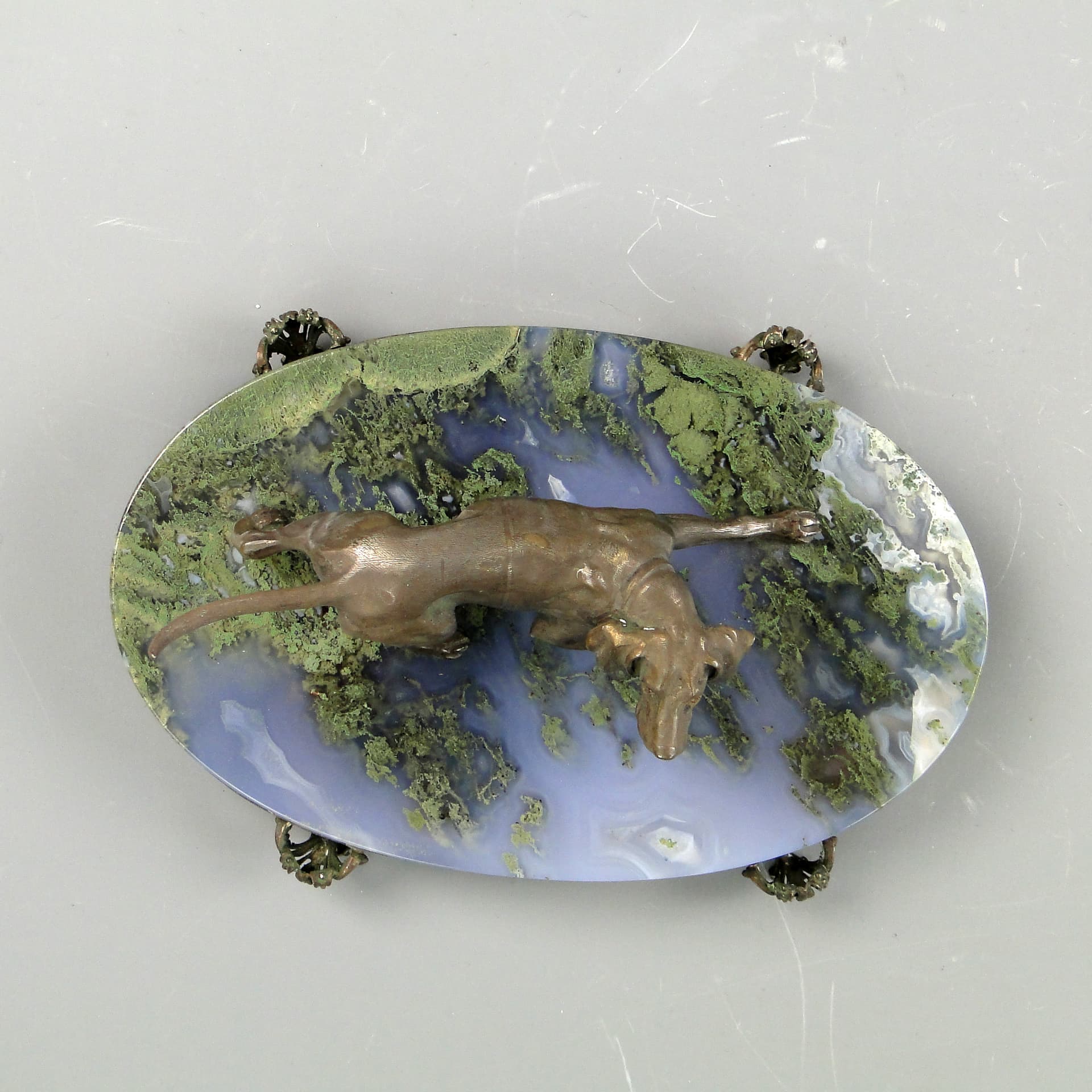 Pointer dog figure, silver, Russian Federation, early 20th c. - 168700